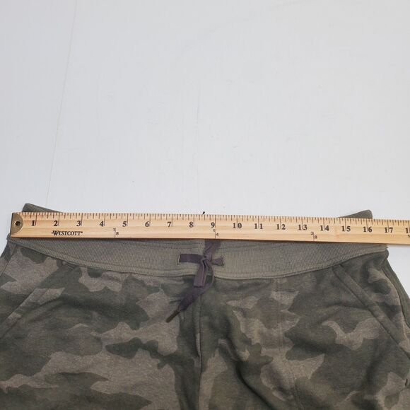 Prana Ankle Pant Sage Camo Green Print Hemp Relaxed Fit Pockets Women's XL NWT - Picture 14 of 16